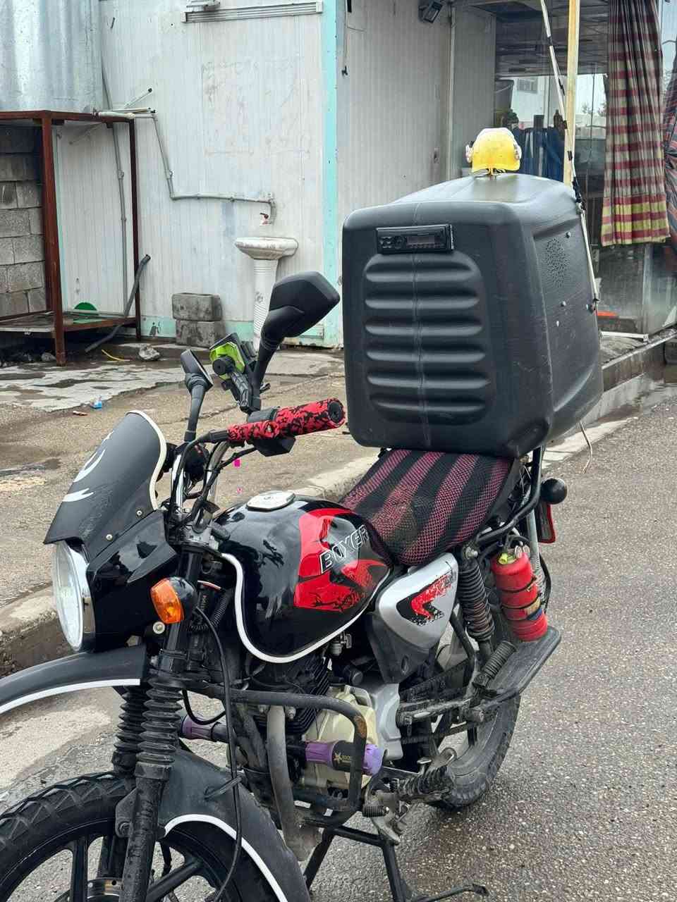 سلام عليكم
بوكسر جبلي للبيع موديل 2023 مرقم انكليزي كركوك بسمي شرط ثاني يوم تحويل الدراجه مكفوله من السرقه.المحرك فقط ولفات امبدل بلدي. الدراجه جديده اي عيب مابيها بشرط.كهربائيات شغاله+صندوك دلفري بي اريل او اضوئيه داخل الصندوك او سستم مسجل داخل الصندوك مالت سياره اكسنت 
للاستفسار ***********
السعر مليونين300 الف او بي مجال قليل
