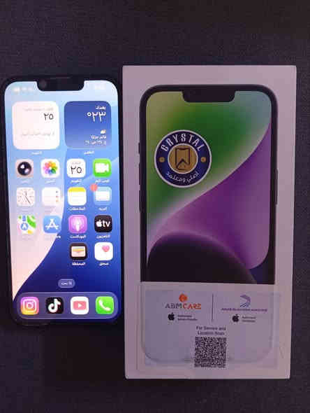 آيفون 14 
عربي شرق اوسط ضمان 2026

ذاكره 128/ مكفول من الفتح نضيف كلش 

بطاريه 91

سعر 600وبيه مجال 

مكاني حله نادر 

***********
