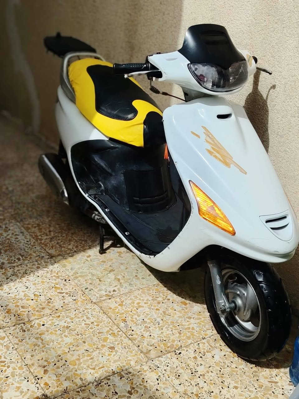 سلام عليكم فراشه فحل  جديده برغي مامفتوح مكينه جديده مامفتوحه كهرباياته كامله مال جناي دراجه جديده كلش حلوه ومرتبه مامفتوحه نكره سلف باتري اشاير كامله مال جناي دراجه مكاني نجف حي العسكري سعر 550 وبيه مجال مكلف بل نشر ***********‬‏ رقم صاحبه نتصل وبل خدمه النجف, العراق
