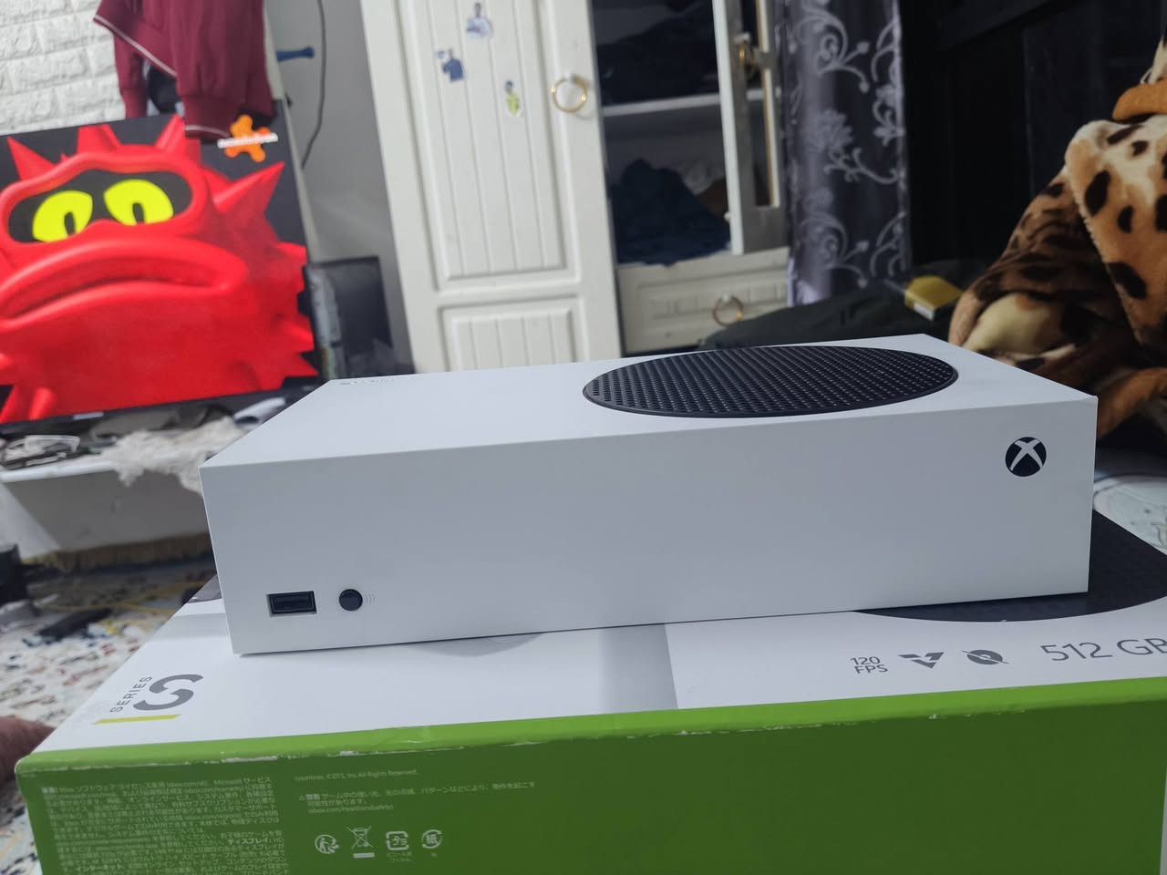 🎮 للبيع Xbox Series S (إنتاج 2024) 512
الجهاز نظيف كلش، ما بيه لا شخط ، مستخدم خفيف جداً.
ويجي ويا كلشي جاهز 👇

✅ يدّة أصلية نضيفة كلش وما مفتوحة على الفحص

✅ UPS  850 (اوف لاين) بعدة جديد

✅ لعبة Red Dead Redemption 2 مملوكة

ملاحظة (تفحص الجهاز بالبيت تقتنع بية وتاخذة)
بدون أي مشاكل، واللي ياخذه راح يدعيلي
البيع لأن ما دا أستخدمه. (طالب كلية)

💸 السعر: 390 ألف وبية مجال للطيبين .
📍الموقع: ( بغداد شارع فلسطين تقاطع الصخرة )


**إذا كنت صاحب هذا الإعلان وتريد حذفه لأي سبب، رجاءا أرسل رسالة إلى الدعم الفني**