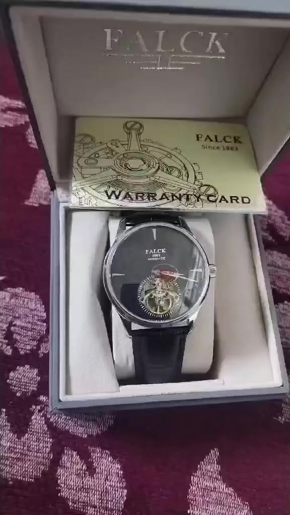 ((مزاد يبدأ من 75 ألفً، ينتهي 10 صباحًا))
ساعة ماركة... من أمازون.
جودتها عالية جدًا، ستوب واج شغال 
ماكينة أوتوماتيكية،  (التفاصيل داخل الفيديو).
مكاني كركوك  (متوفر توصيل).***********
