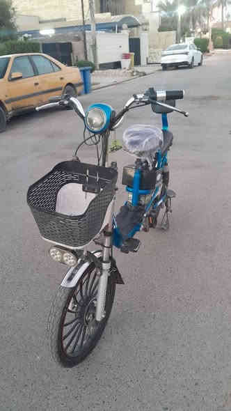 سلام عليكم درجه شحن جديده للبيع بطاريات جدد تايرات جدد شغاله كهربائية نضافه ٩٥%دبل امامي وخلفي شغال سعر ٢٥٠ بي مجال حق جيه متواجد خاص و واستاب رقمي7721702550 مكان بغداد حي جهاد الأطباء
