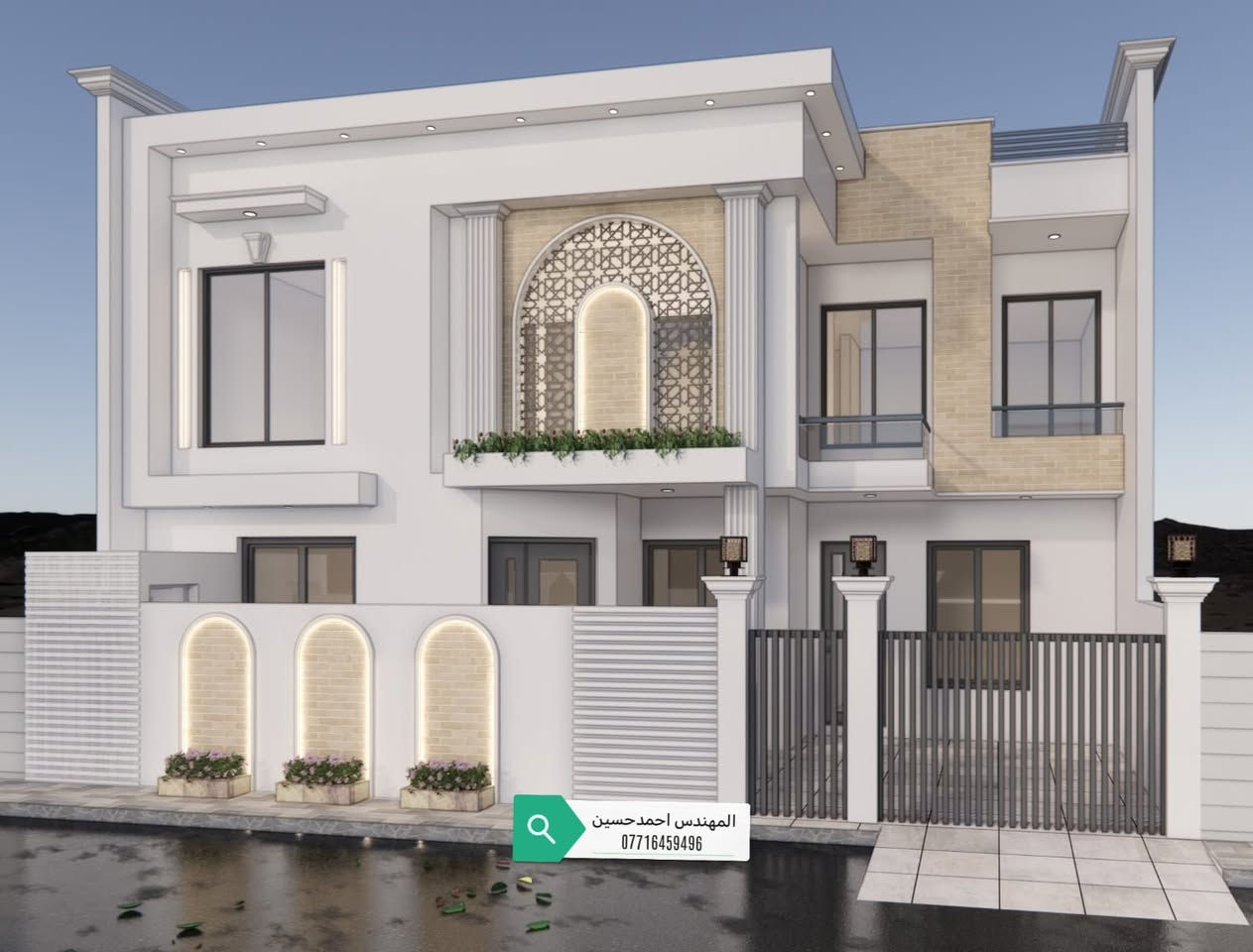 واجهة بيتك.. هي عنوان شخصيتك! 😎🏛️
تصميم وتنفيذ واجهات "كلاسيك حديث" لعام 2026. نشتغل بروح الفن ودقة الهندسة 📐✨. لو كان عرض بيتك 13 متر، عدنا أفكار تخلي بيتك "قصر" وسط المنطقة. 👑
📞 للاستفسار: ***********
