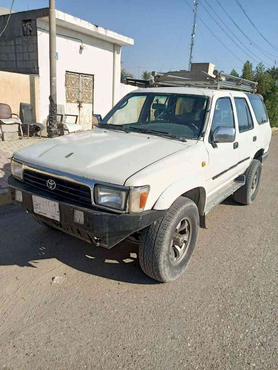 تيوتا ران فور  1992
رقم بغداد تحويل ثاني يوم 
سنويه 2028 
محرك 6 سلندر VVT
گير و امحرك مكفول
گير اوتوماتيك 
تخم تاير نظيف 
السعر 41 و بيها مجال بسيط
العنوان ديالى خان بني سعد
الهاتف ***********
