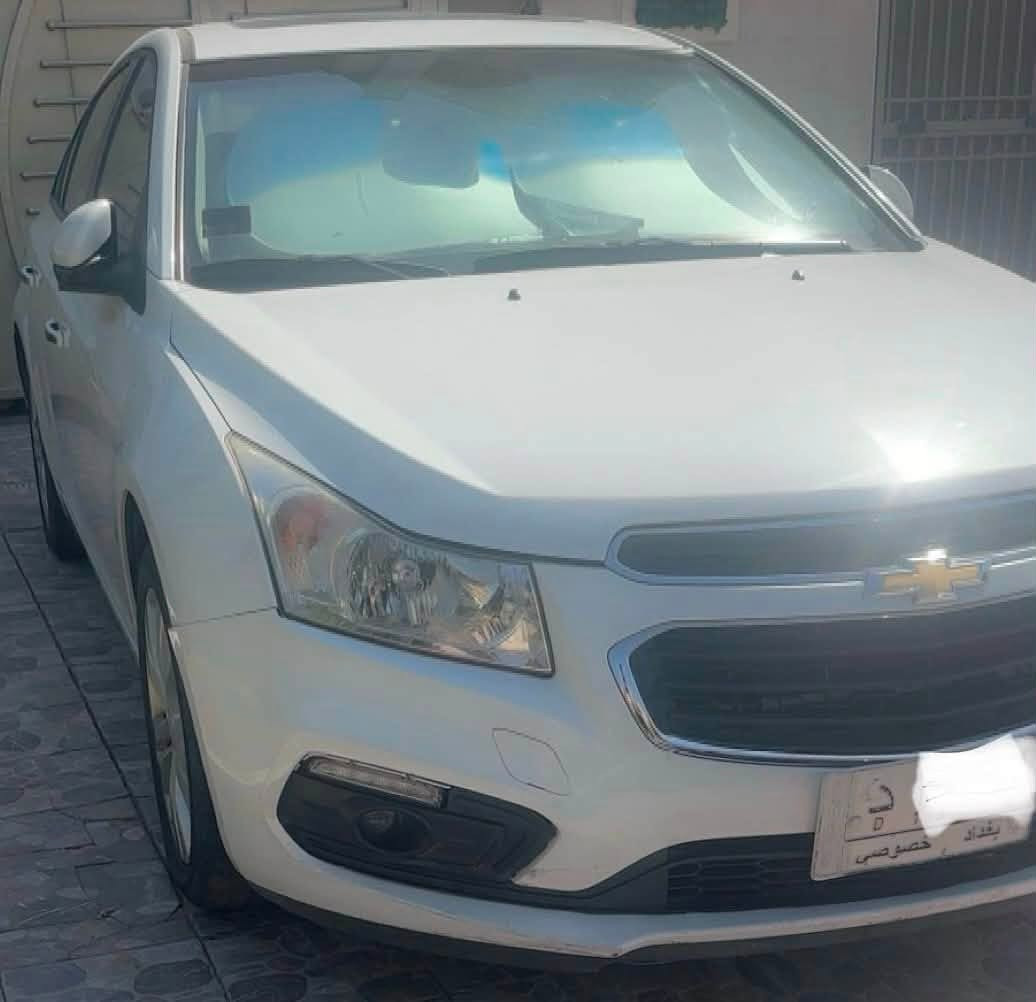 شوفرليت كروز 2016 خليجي شركة المنصور
فول موصفات LTZ    1/1
السعر ٩٥ وبيه مجال بسيط
سلايت 
5 بصمات 
5ويل كب حجم 17  
کیر اوتو +عادی
كشن جلد رصاصي
داخل لونين قرميد  وسود
شاشە 
کامیرە دوارة
رادار جانبي
نقاط عمياء 
حساس خلفي
حساس تايرات
شاشة اعطال
تحكم ستيرن جهتين
كروس سرعة
4 دسك+ABS
ليد امامي
يدات نيكل
كير ومحرك وتبريد شرط
حجم المحركً  1800  
سيارة ماشيه ٦٣ الف كيلو
شرط التحويل السيارة بأسمي
رقم بغداد 
بدون صبغ فقط طخطخات بسيطه
مكان السيارة بغداد حي القادسية
للاتصال *********** وات ساب
البيع نقد فقط بدون احراج

