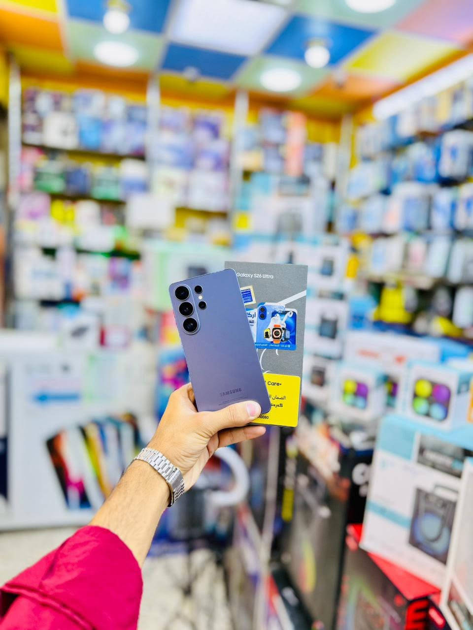 متـوفر
SAMSUNG S26 Ultra
ذاكره 256 GB
اللون البنفسجي (المميز )
الاصلي الضمان 

السعـر 🔥❤️‍🔥

للتواصل:***********
للتواصل:***********

العنوان: ذي قار _ قلعه سكر _ الشارع الرئيسي _ مقابل المقهى الرياضي
