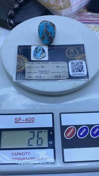 خاتم فيروز نيشابوري صياغة فاخرة وزن ثقيل مع شهادة الضمان السعر 175 الف...