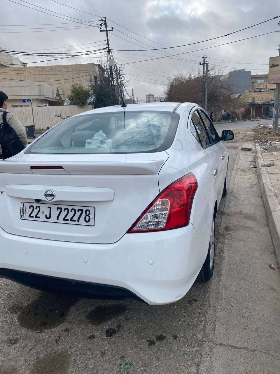 السلام عليكم
لبيع نيسان صني 2023 هندي 
مكفول بي شخط بسيط بجنطه فقط 
سياره ماشيه 56 الف كم 
عنوان اربيل ايسكان 
السعر 122 ممال بسيط 
*********** كورك واتساب
