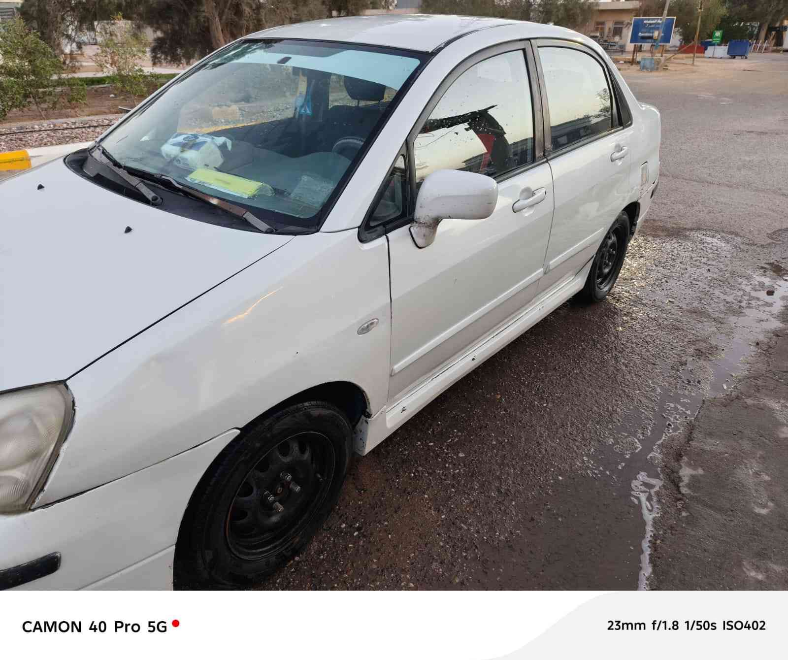 السلام عليكم 
من رخصة الادمن 
ساسزوكي ليانه 2005 رقم بصرةأ سنويه منتهيه صار سنه كير محرك سيارة جاهزه من كلشي السعر 40ورقه وبيه مجال قليل العنون البصرة جزيره ***********
