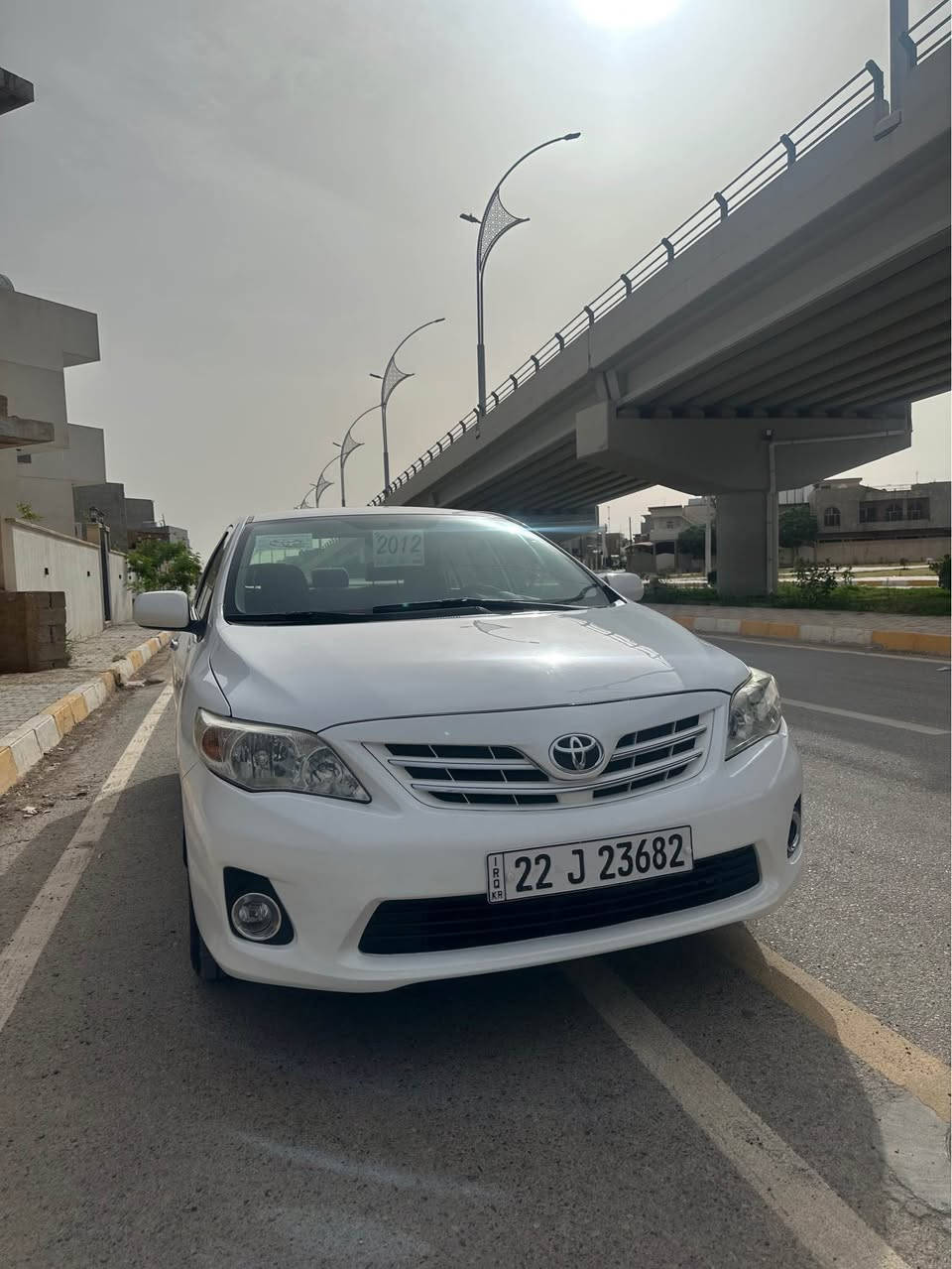 سلام عليكم كورلا 2012 للبيع 
خليجي محرك 18 اصل 
موصفات معروفه دواخل بيجي كير اوتماتيك 
حساس خلفي ويل كروم 
رقم سنوية كله جديد باسمي 
ضرر نص جاملغ السياق صبغ فقط بدون فتح بدون تبديل سونار بالمنشور 
مكاني كركوك
السعر 140 و بيه مجال قليل  
للاستفسار اكثر *********** كركوك, العراق
