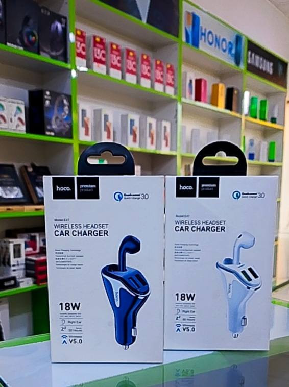 السلام عليكم ورحمة الله وبركاته 
                 👈  عرض خاص 👉

متوفر لدينا ألان شاحن سيارة من ماركة هوگو العالمية بمواصفات عالية جداً  تحتوي على منفذين شحن مع سماعة أيربود 
     
             ⬇️⬇️⬇️⬇️⬇️⬇️⬇️
⚡ قدرة شحن 18W حقيقي 
⚡ شحن جميع الأجهزة 
⚡ منفذ شحن طبيعي 
⚡ منفذ شحن سريع 
⚡ سماعة أيربود تربط على جميع الأجهزة عن طريق ( بلوتوث) تعمل 50 ساعة لمرة واحدة من السجن بطارية ليثيوم 🔋
⚡ يدعم خاصية الشحن الذكي في حالة وصول شحن الجهاز 💯 % يتم فصل الشحن تلقائيا 
⚡ ضمان حقيقي لمدة 12 شهر من قبل الوكالة في وجود أي خلل يتم الاستبدال من قبل المكتب 

علق بكلمة ... سعر ... يتم الرد 
العنوان 👈 المسيب شارع المستشفى مقابل صيدلية أوكسجين 

                (  الجبال للموبايل )

***********
***********

اشتري قطعة واحدة وأحصل على هدية من قبل المكتب
