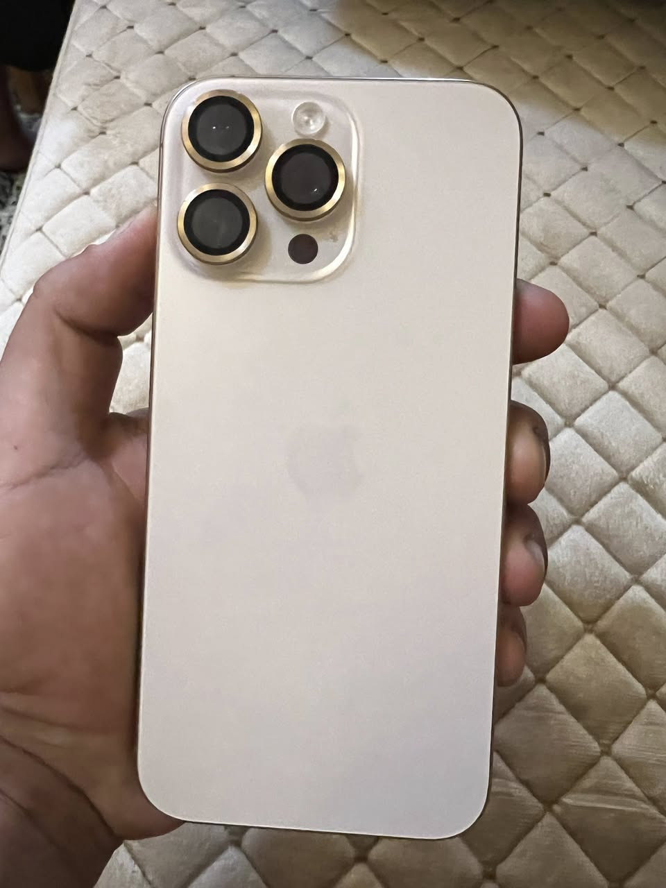 ⭕️⭕️⭕️⭕️
ايفون 16 برو ماكس 
اللون الصحراوي المميز 
نضافة 100% ومكفول 
للتفاصيل اكثر يرجى التواصل في الواتساب 
***********
