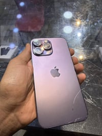 14 برو ماكس بطارية 77‎%‎ ذاكرة  256G بي بس هذا الفطر الي بظهر مكفول من...