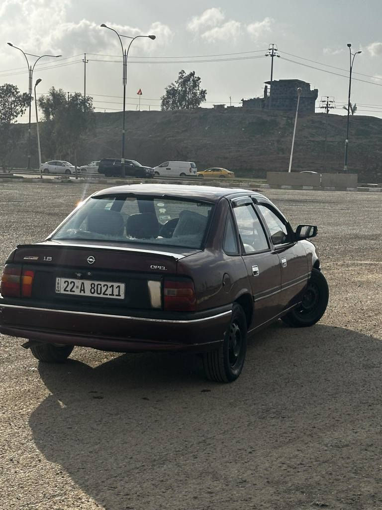 اوبل فكترا حجم ١٨ موديل ١٩٩١ بدون ضرر سيارة جاهزة سنوية ساقطة صارله ٥ تشهر كوبون بي عنوان كركوك شوراو٠٠٠٠٠٠     *********** كركوك, العراق
