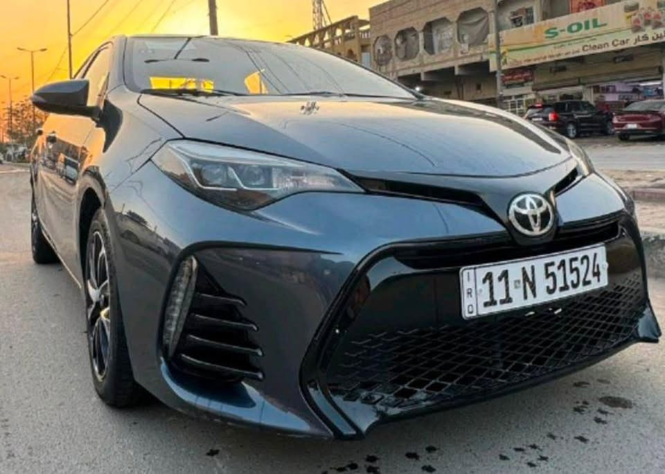 السلام عليكم
كورلا موديل 2019 كلين تايتل بدون حادث فول مواصفات XSE 
بصمه تشغيل وابواب
بدون ايرباك كلها سليم 
رادار امامي 
كشنات جلد 
مانع تصادم
حساس مطر 
لايت زنون 
بلوجكترات زنون 
تدفئة تبريد بالكشنات
هيتر بل مري 
شفتات ستيرن كير 
مانع انزلاق 
وضعيات قيادة سبورت 
كشن كهرباء 
اشاير بل مري 
تبريد بيانو ثلج 
شاشه كبيرة دوارة 
شاشه اعطال 
شاشه ترحيب 
كروز سرعه 
سيارة كفالة عامة كير مكينه كفاله عدا كفر الدعاميه الاماميه ماشيه 68 الف 
السعر 14.500 وبيها مجال 
بغداد الجادريه المربع الرئاسي 
 واتس اب ***********
 عادي ***********
