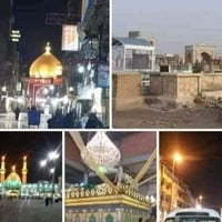 حملة ابا الفضل • نجف كربلاء • مبيت بكربلاء