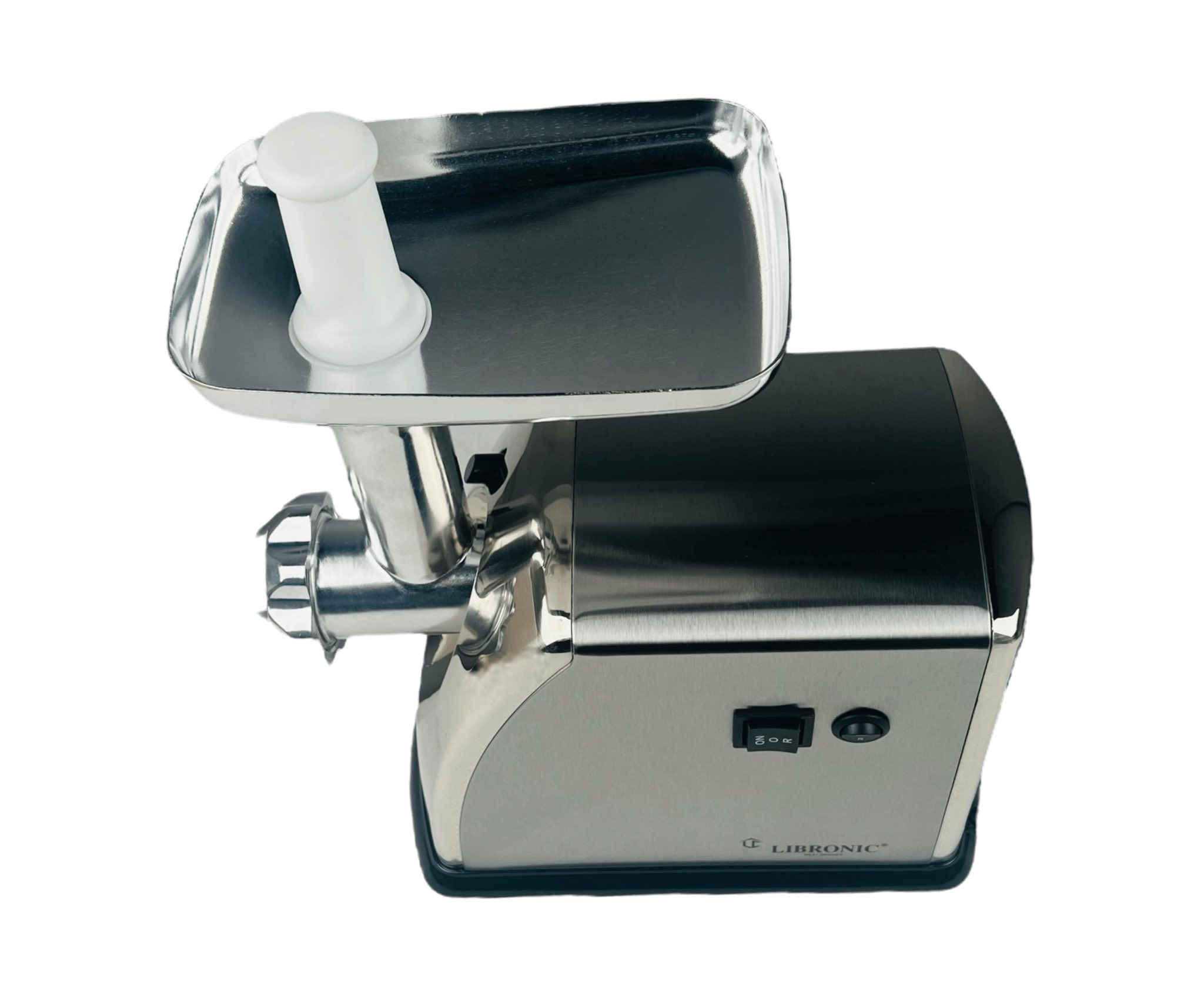 مثرامة لحم من ليبرونيك

المميزات:

تتميز بسهولة الاستخدام

الشفرات حادة مصنوعة من الفولاذ المقاوم للصدأ عالي الجودة

جهاز مثالي للحصول على لحم مفروم ناعم ومتجانس

ثلاث درجات لفرم اللحوم

وظيفة عكسية

ملحق خاص لصنع النقانق باستخدام الأنبوبة المرفقة لتشكيل النقانق بالحجم والشكل الذي تفضله

يتميز المنتج بسهولة التنظيف بفضل تصميمه القابل للفك

الموديل: LC-MG01D

الطاقة: 3000 واط

طول سلك الكهرباء: 100 سم

ابعاد الغلاف: ارتفاع: 21 سم طول: 24 سم عرض: 43 سم

ابعاد المنتج: ارتفاع: 30 سم طول: 22 سم عرض: 35 سم

ضمان لمدة سنة من تاريخ الشراء

السعر 54،000 د.ع


**إذا كنت صاحب هذا الإعلان وتريد حذفه لأي سبب، رجاءا أرسل رسالة إلى الدعم الفني**