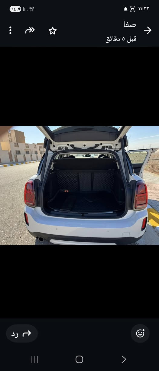 مني كوبر (كانتري مال ) موديل ٢٠٢٣ وارد خليجي يعني شركة العروش ضمان شركة العروش ماخذيها من الشركة بدون ضربة بدون حادث الي يريد يتصل ***********
