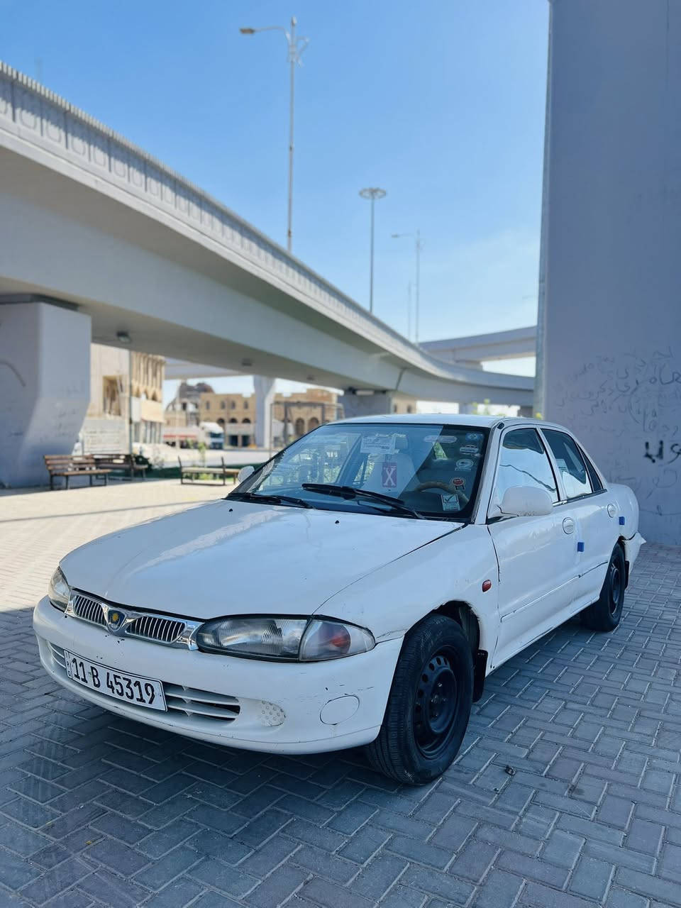 سعر مناسب جدآ 35$وبيها مجال !!!
براتون 2002 حره رقم بغداد دولي شرط التحويل !!
سنويه 2031هزه جديده كير عادي محرك جديد 
صدر امامي نص عمر صدر خلفي جديد تخم تاير جديد 
غرفه نضيفه جام كهرباء دوشمه جديده كهربائيات شغاله 

مكاني تكريت ***********
