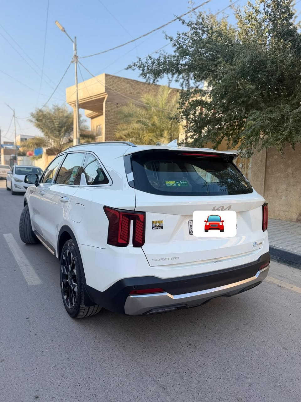 كيا سورنتو 2025 ماشية 14000 الف
v6.  3500
مواصفات السيارة
بصمة
رقم اربيل تريد تحويل تريد وكاله 
قمارة بانراما
ويل 20
تشغيل عن بعد 
هاند برك كهرباء
كراسي كهرباء 
صندوك كهرباء
دشبول شاشة متصل داتو شاو
لايت زنون
Led زنون
بك لايت led
حساس امامي
حساس خلفي
ويل كب كروم  
بردات خلفية
7 راكب
تحكم مقود
درايڤ مود 
اوتو هولد 
شاحن لاسلكي
كير ماوس
تبريد 3 قطع
تحكم شاشة وتبريد لمس 
بلوجكتر زنون
مانع انحدار 
مانع انزلاق
اريل رادار
كامرة خلفية
                 
          واسط كوت داموك 
***********
***********
