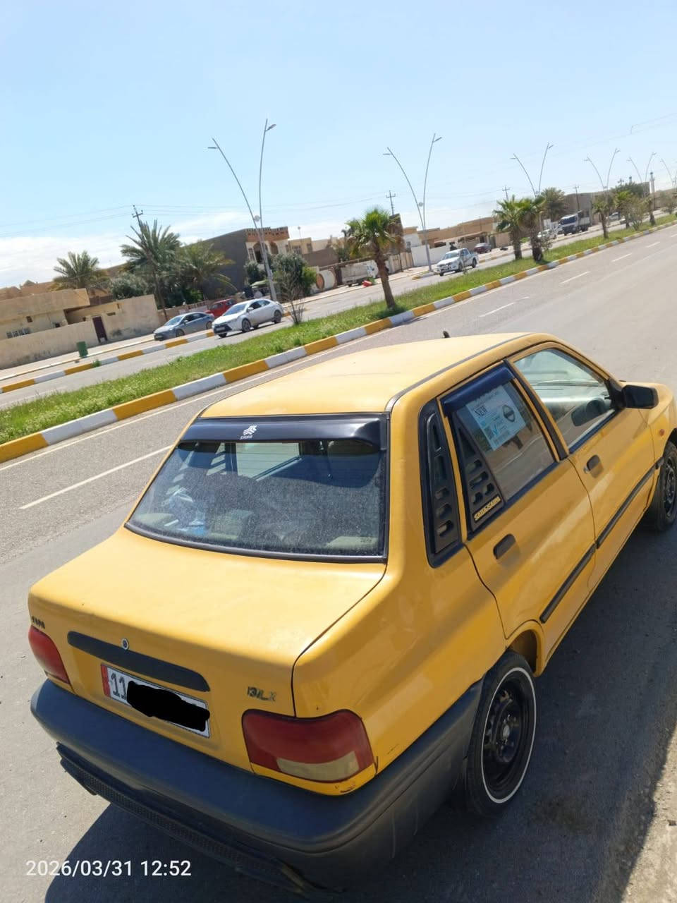 سلام عليكم ورحمة الله وبركاته
عندي سايبا موديل 2011

سياره مابيه اي نقص رقم 

بغداد الدولي بسمي 

تخم تاير جديد صدر جديد 

تبريد كهربائيات شغاله

سنتر لوك سياره بيه خيط 

تبخير بصيط تجي فقط 

تجي تكلب وشوف 

وتتطلع تراي وثاني 

يوم احولك فقط 

 

سعر سياره 30ورقه 

وبيه مجال للطيبين 

***********

***********

مكان السيارة تكريت
