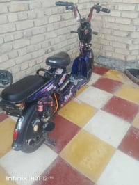 دراجة شحن موديل 2024 خمس بطاريات جديدة بمعنى الكلمه بطاريات تالفة جاهز...