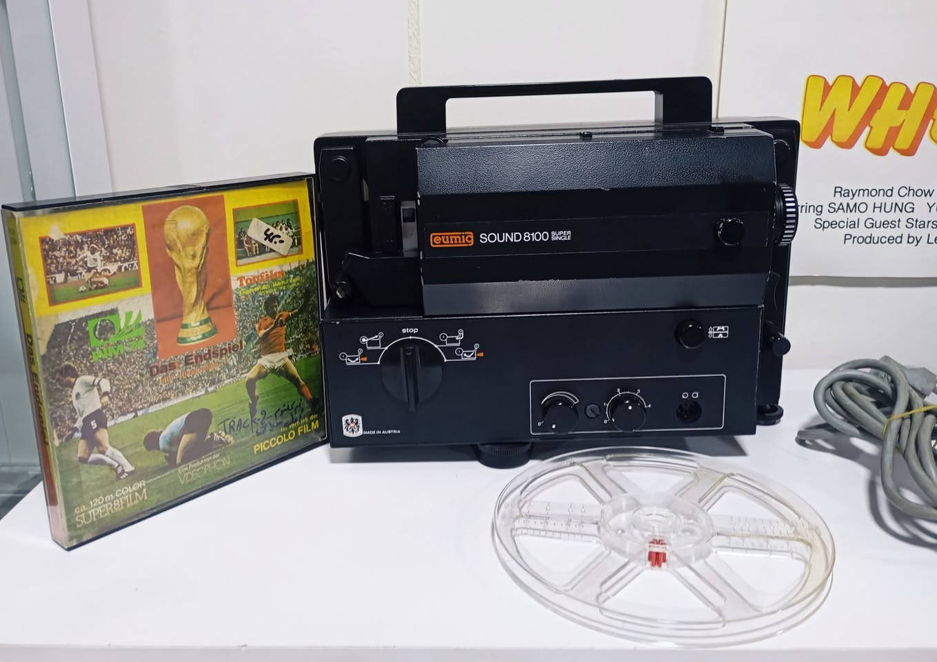 عارضة سينمائية ٨ملم ناطقة eumig للبيع مع فلم كأس العالم المانيا وهولندا عام ١٩٧٨/السعر ١٠٠ ألف


**إذا كنت صاحب هذا الإعلان وتريد حذفه لأي سبب، رجاءا أرسل رسالة إلى الدعم الفني**