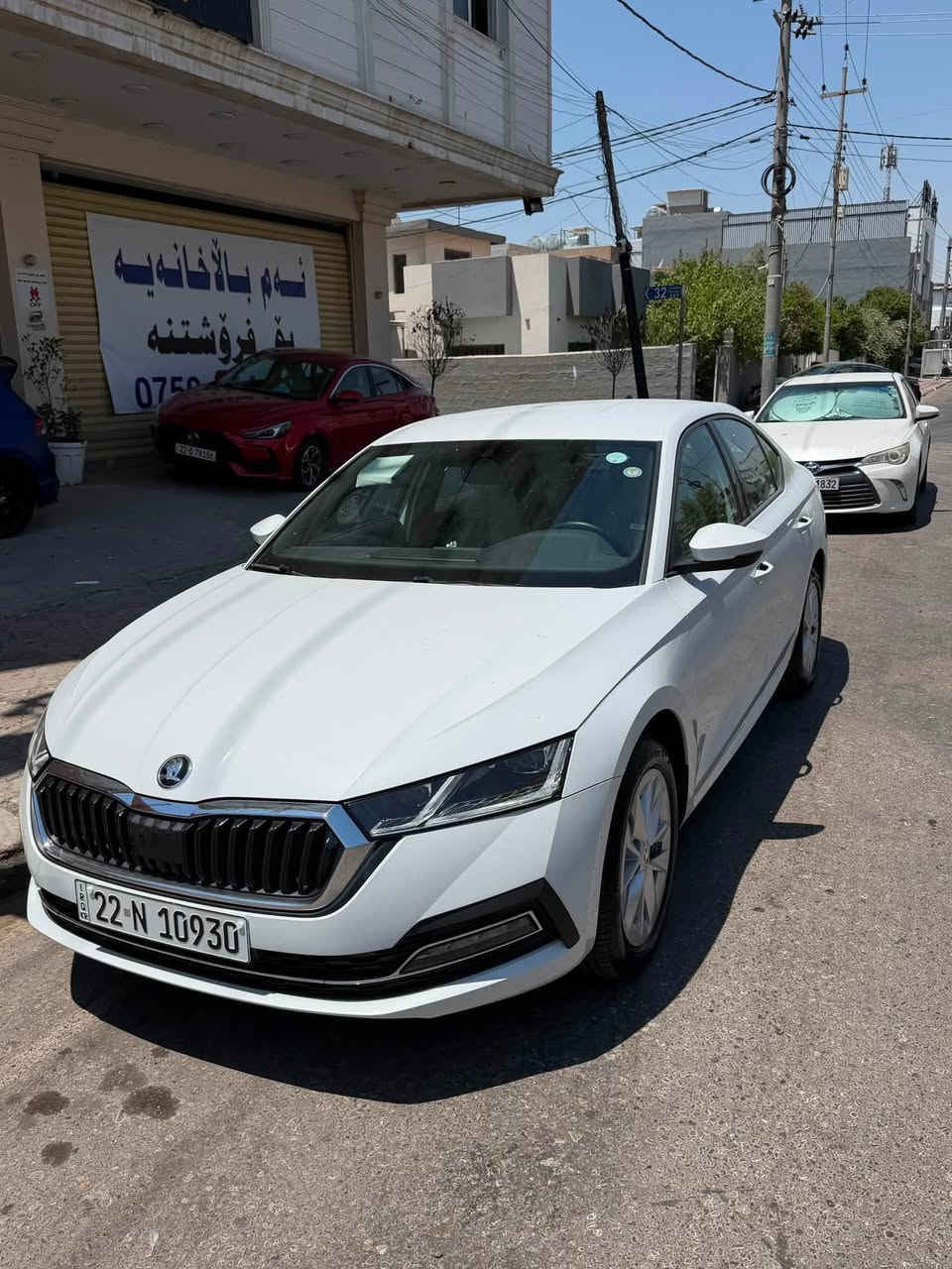 السلام عليكم 

سكودا اوكتافيا ٢٠٢٣
وكالة شيرين رقم اربيل 
ماشية ١٢ الف كيلومتر فقط …

السيارة فول موصفات 
بصمة اربع بوب 
لايتات led ماتركس 
حساسات + كامرة خلفية 
كيج الكتروني + شاشة كبيرة + نظام صوتي 
كامرة رادار امامية 
مراية تعتيم ذاتي + مري شفط 
بريك كهربائي 

السيارة كلين تايتل مكفولة من النقطة 
مكان السيارة اربيل 
السعر ١٧٥ ورقة 
*********** 
للتواصل
