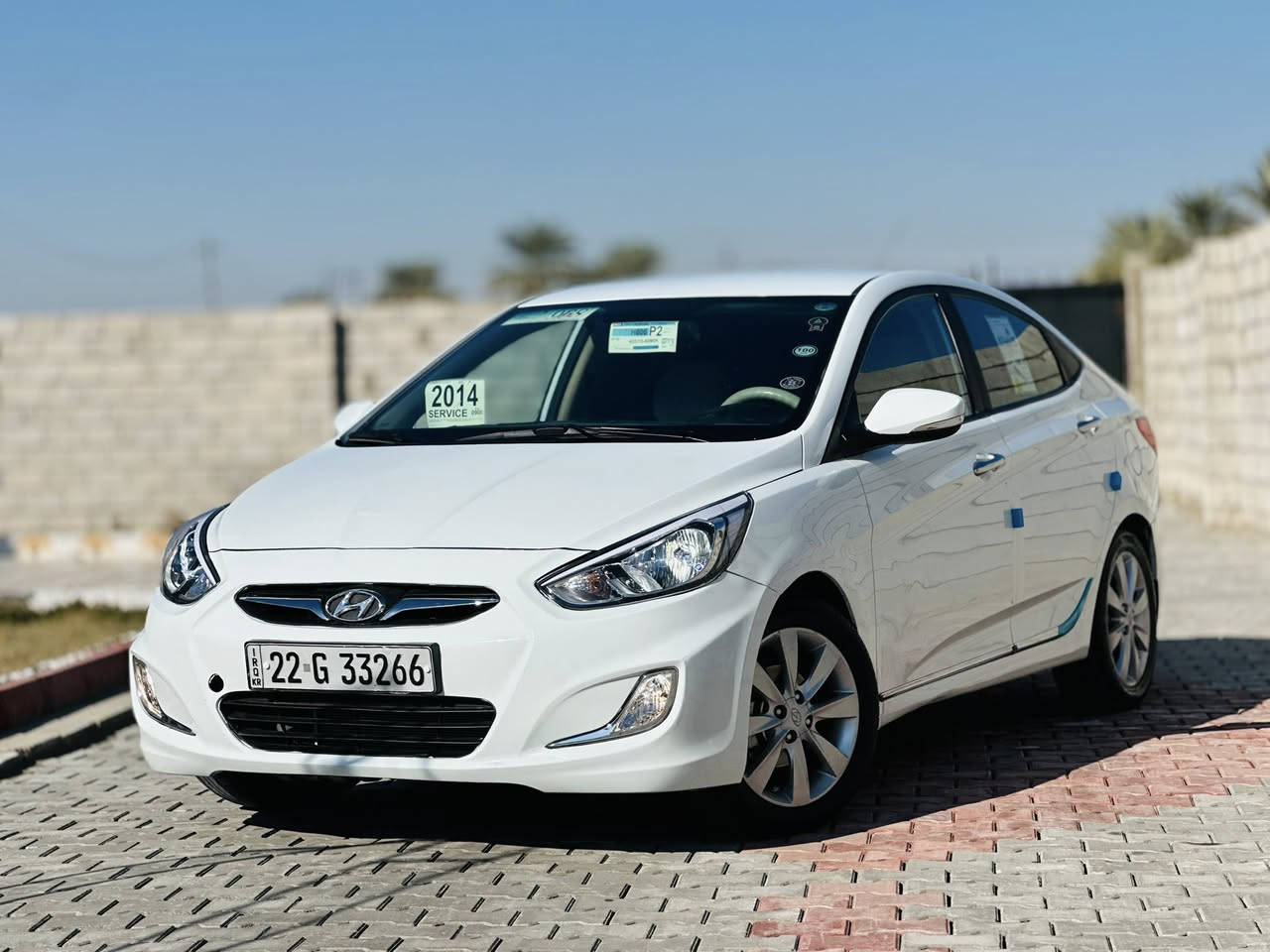 السلام عليكم للبيع اكسنت مضلع موديل 2014 محرك 1600 شرط مامفتوح كير وتماتيك شرط صدر امامي خلفي جديد تخم تاير جديد تشغيل عن بعد بصمه 4 دسك السيارة بلاديه بدون اي حادث ولا داخل رقم اربيل بسمي سنويه جديده هزه جديد جاهزه بدون اي نقص سبيرها مانازل السعر 100 وبيه مجال يرهم مروس حسب القناعه مكاني تكريت ***********
