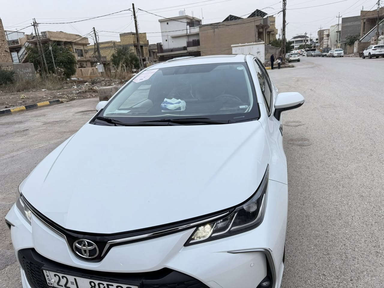 السلام عليكم
كورلا ساز ٢٤
ماشيه ٢٧بعدهي بالضمان 
رقم اربيل باسم ولد بالكوت تحويل او وكاله عادي 
فول مواصفات ومكانه بالكوت 
***********
