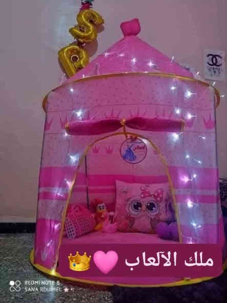 سماعة دي جي اخت الجديده تشتغل بلوتوث وفلاش ومايك🎤
وخيمة اطفال لون وردي بالجنطه بعدها 
٣٥ اثنينهم 
العنوان جسر ديالى العريفيه مقابل جامع المهيمن الرقم ***********
