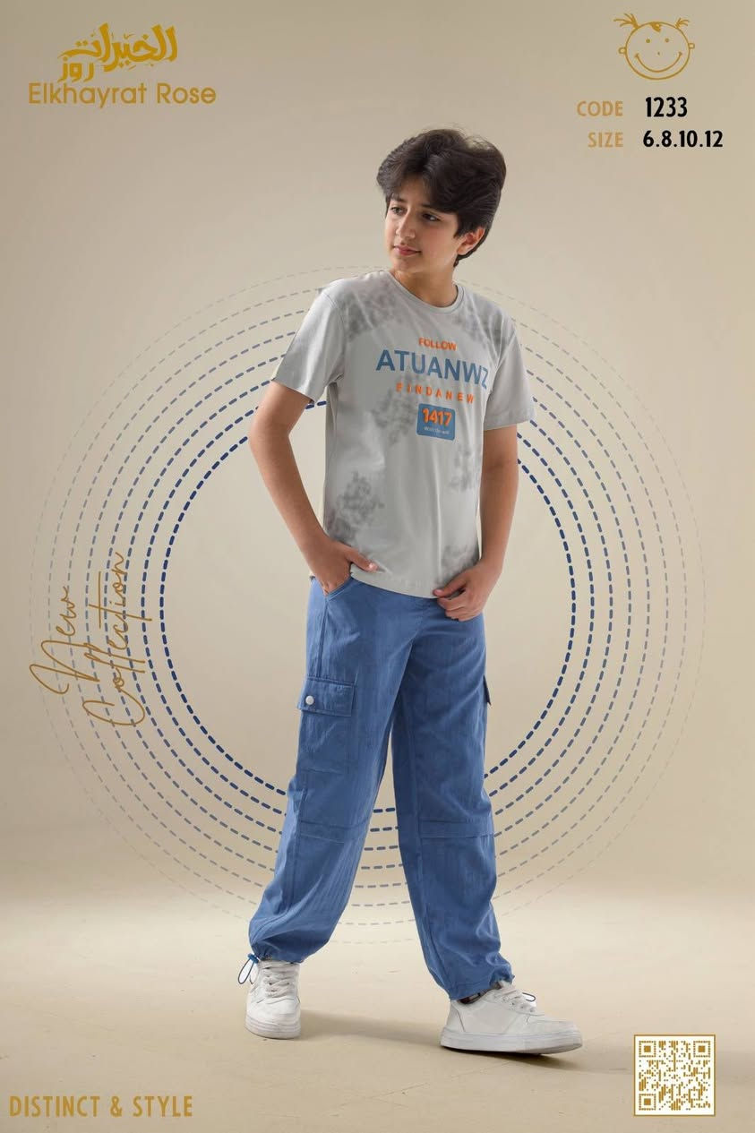 #الفهد_للأطفال
سوت ولادي 
 قياس 6-12 سنة 
العنوان 🔴الصويرة-شارع النجمة-مقابل شموسة ومجاور حلويات الحمداني 
متوفر توصيل داخل الصويرة وكافة محافظات العراق
للاستفسار ***********
