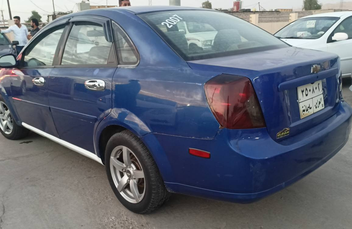 اوبترا2007 كير اوتوماتيك
رقم سليمانية سنوية منتهي سنتين 
محرك امحور دايو نوبرا حجم20
محرك كير شرط كير اوتوماتيك التبريد الثلج
سيارة بيها 4قطع صبغ  اني ابيعها حزام 
سيارة شاصي صدر كهربائيات محرك كلها شرط 
السعر60$وبيها مجال
مكان دوز خورماتو 
***********
*********** طوز, صلاح الدين
