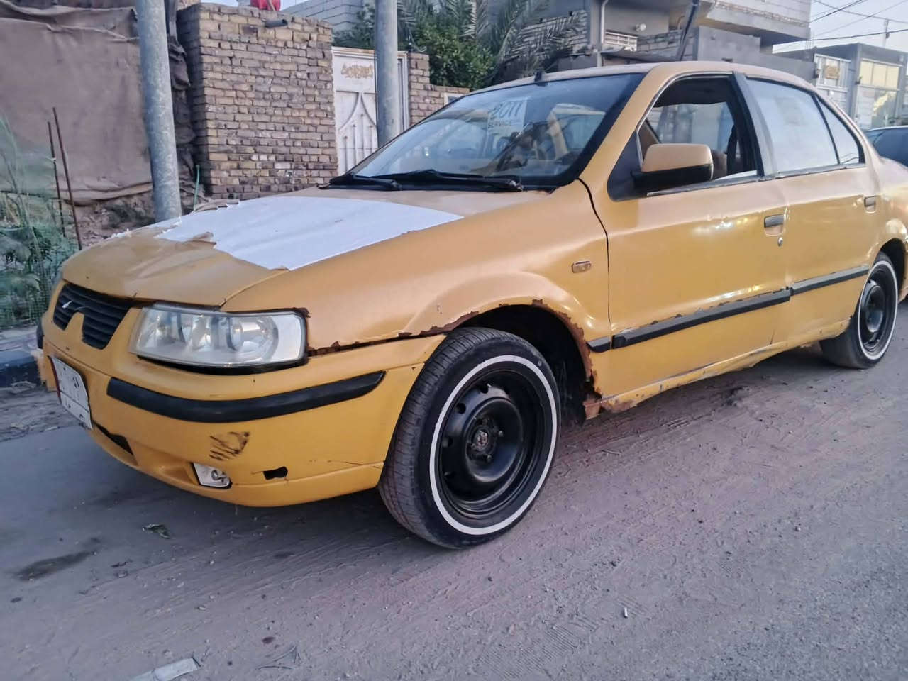 سلام عليكم سمند موديل 11سياره جاهزه مال جناي حداديه جديده تخم تاير جديده كهربائيات كله شغاله دوشمه جديده درايمات جديده سياره جاهزه كل نقص مابيه سويه بعده ما نافذه تريد وكاله تريد مداور مكينه وكير بل كارتون سياره خير من الله جاهزه كبل الشارع مطلوبه هيئه وغرامات 280بس سعر 21وبيه مجال بصيط مكاني ديوانيه قضاء الشاميه رقم الهاتف ***********
