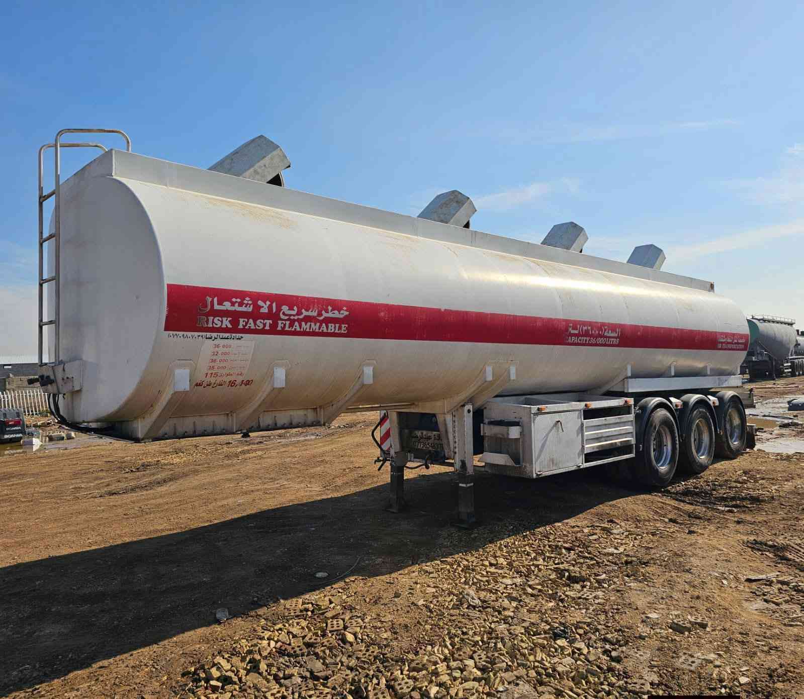 سلام عليكم للبيع تانكي حدادة الجرف عبدالرضا مجموعه صيني جوبلس تخم تاير نص عمر موديل 2019.الستفسار راقم الهاتف /***********
