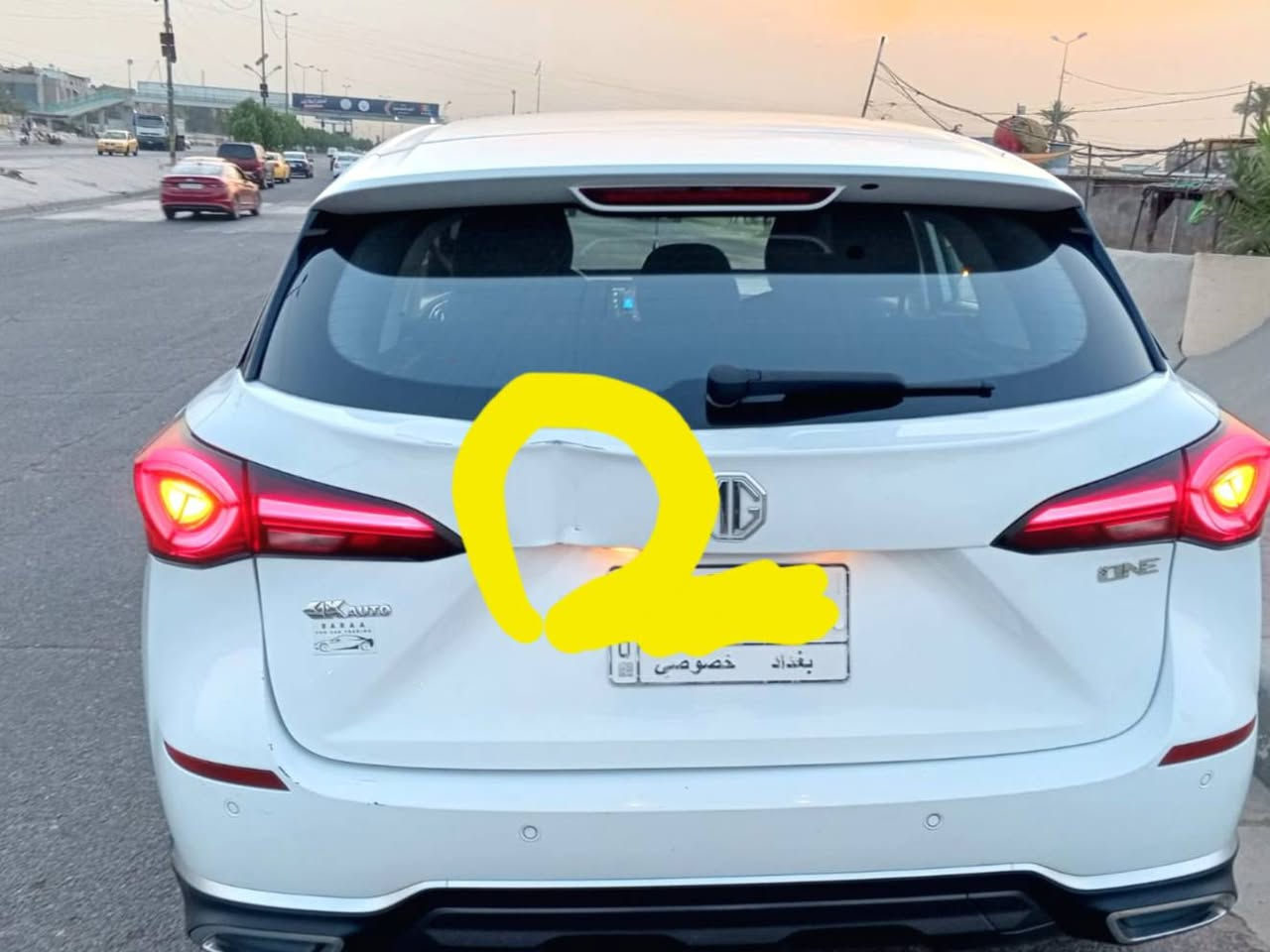 السلام عليكم ام جي وان موديل 2024 محرك 1500 تيربو ماشيه 46 السعر 123$ ***********
