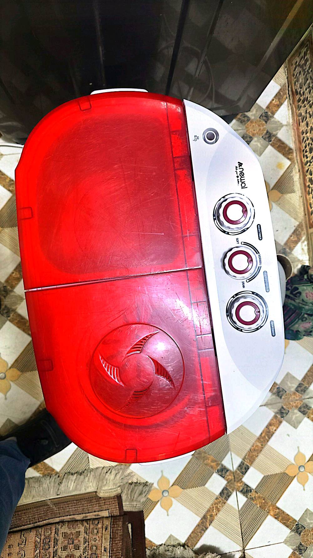 غسالة اطفال حوضين غسل وتنشيف ماركة نوال مستعملة قليل كلش نظيفة العنوان بغداد الزعفرانية السعر ٧٠ الف وبيها مجال بسيط 