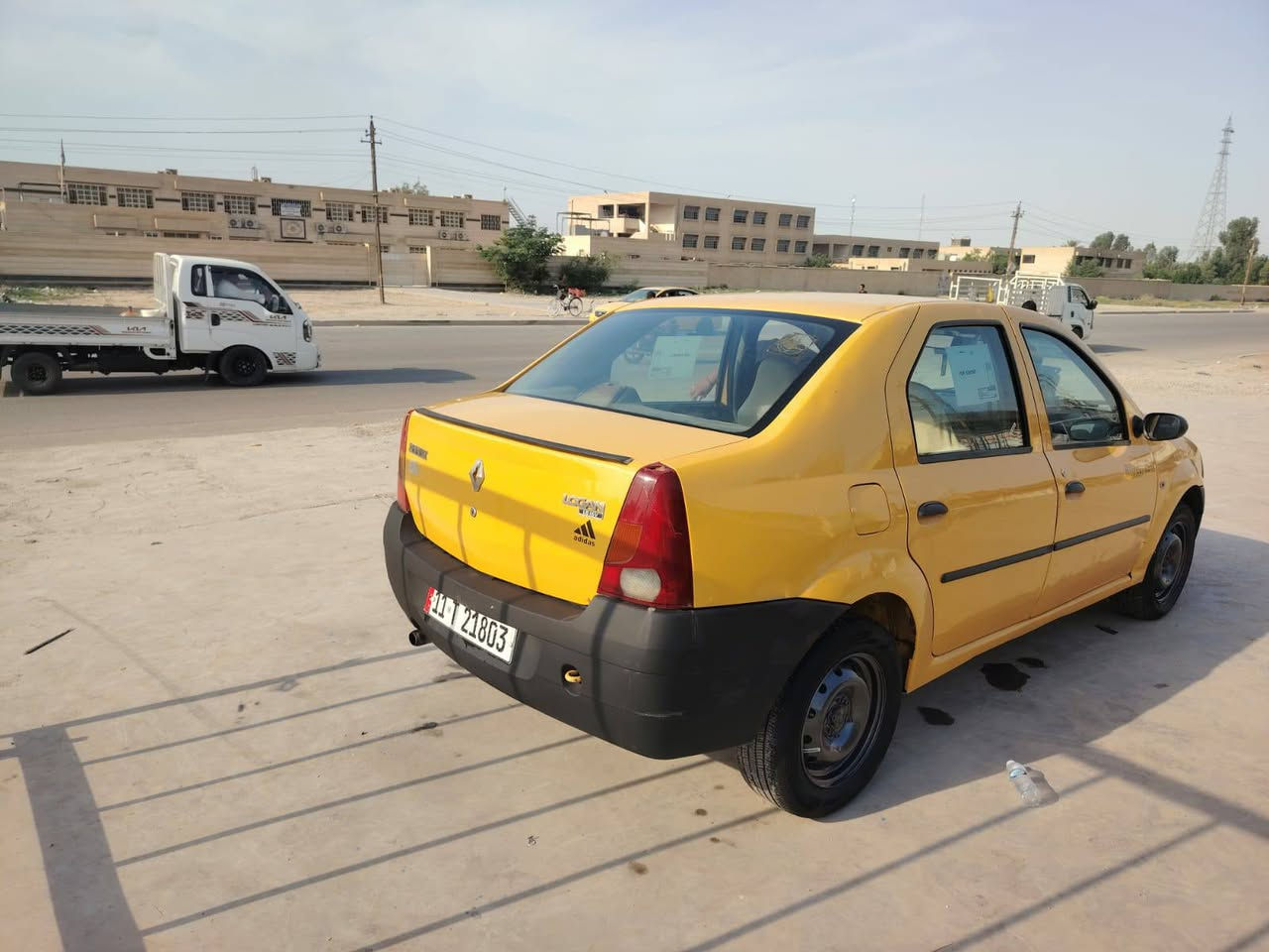 السلام عليكم رينو لوكان 2009 سنويه 2028 رقم انكليزي بسمي شرط التحويل مكينه وكير مكفولات تخم تاير جديد كهربايات كله شغاله صدر جديد سياره مكفوله من الضربه مكاني بغداد حي النصر السعر 32وبيه مجال قليل والشراي يتصل ***********
