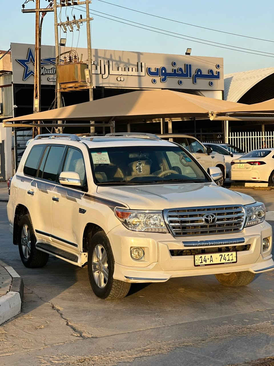 لاندكروز 2008 مكفولة من الضربة والتبديل بيها صبغ مكان الخطة فقط فول مواصفات محرك V8 كير ومحرك لاتنقيص ولا تبخير رقم بصرة بأسمي شخصياً السيارة جاهزة ومابيها نقص السعر 226 بيها مجال استفسار ***********

‭***********‬
