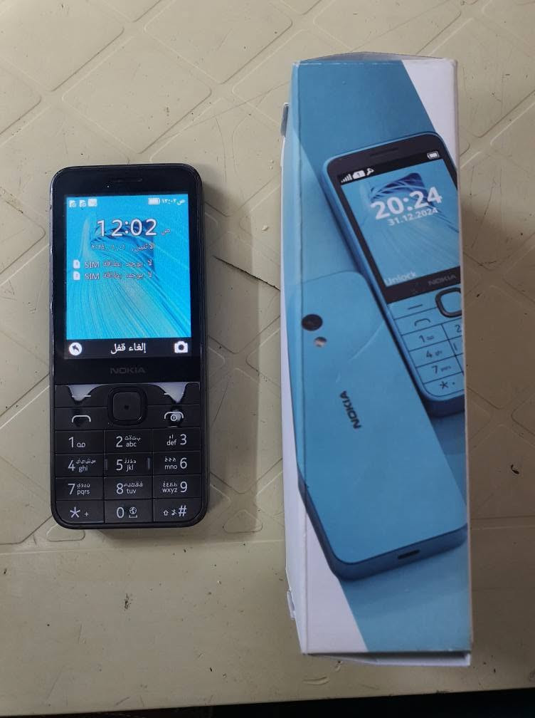 للبيع موبايل نوكيا 235 جهاز راقي 
يدعم فور جي 4G
جهاز شغال شرط الشغل والضمان اي خلل مابي 
كامره 
شحن تايب سي 
دبل سيم كارت 
ميموري خزن 
السعر 35 الف الشراي خاص موصل, نينوى


**إذا كنت صاحب هذا الإعلان وتريد حذفه لأي سبب، رجاءا أرسل رسالة إلى الدعم الفني**