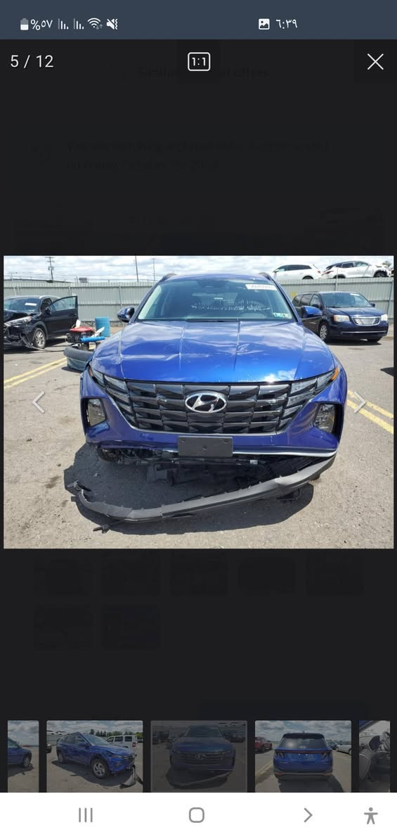 السلام عليكم توسان للبيع  وارد أمريكي موديل 2023 حادث جاملغ بدون لغد وشواصي مكفوله بدون ايرباك رقم أربيل تحويل ثاني يوم سياره جديده التفاصيل داخل الصور رقم الشاصي موجود السياره مرقمه وجاهزه جديده زيرو السعر 185  بسعر سيارة بدون رقم المواصفات هاترك جنطة كهرباء فور ويل لايت اربع عدسات بصمة وبصمة أحتياط 

***********

*********** حمزة, القادسية
