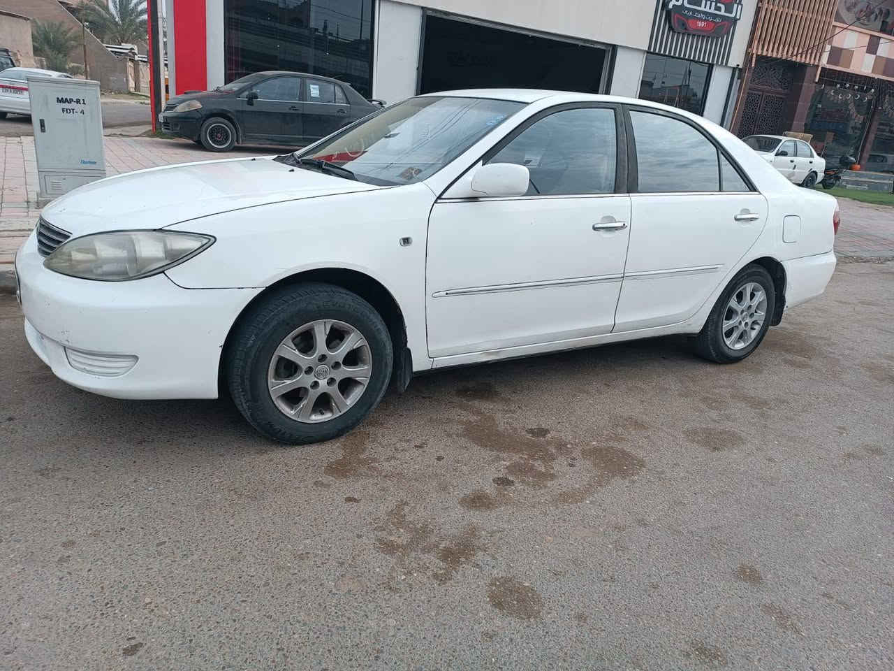 مكلف بل نشر حبايب سلام عليكم حبايب كامري للبيع موديل ٢٠٠٦ ضرر مابيه  محرك نضيف كير نضيف صدر نضيف سنويه مجدده ٢٠٢٨ باسمي
مضروبه كلير فقط بدون معجون تخم تاير جديد رقم سليمانيه
 مكان السياره الفلوجه
***********
***********
