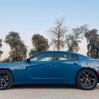 دوج جارجر بلاك توب  مديل 2023  رقم بغداد دولي ب اسمي  وارد امريكي حادث...