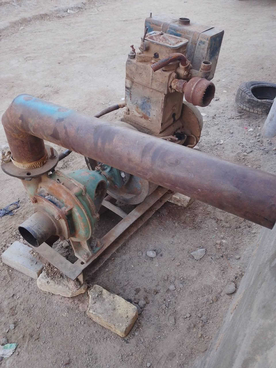 سلام عليكم ماطور خمسه حصان  المكان الديوانية الحمزه الشرقي الرقم ***********
