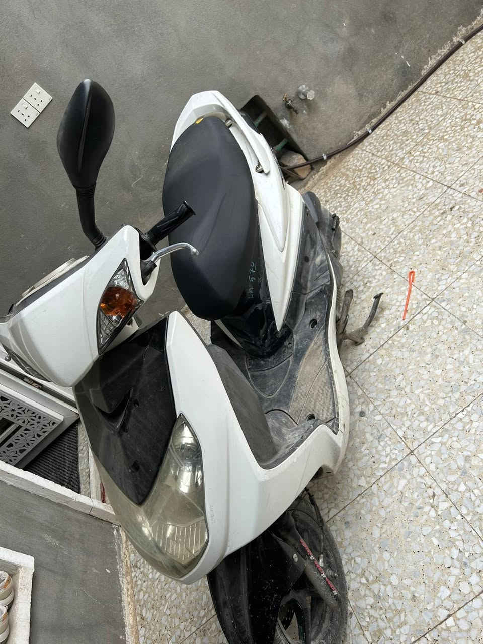 السلام عليكم دراجه  البيع سكنس  فحل لون ابيض مكفوله كفاله عامه صار اقل من شهرين منزلها رمبه اللاستفسار الاتصال على *********** او المراسله واتساب
