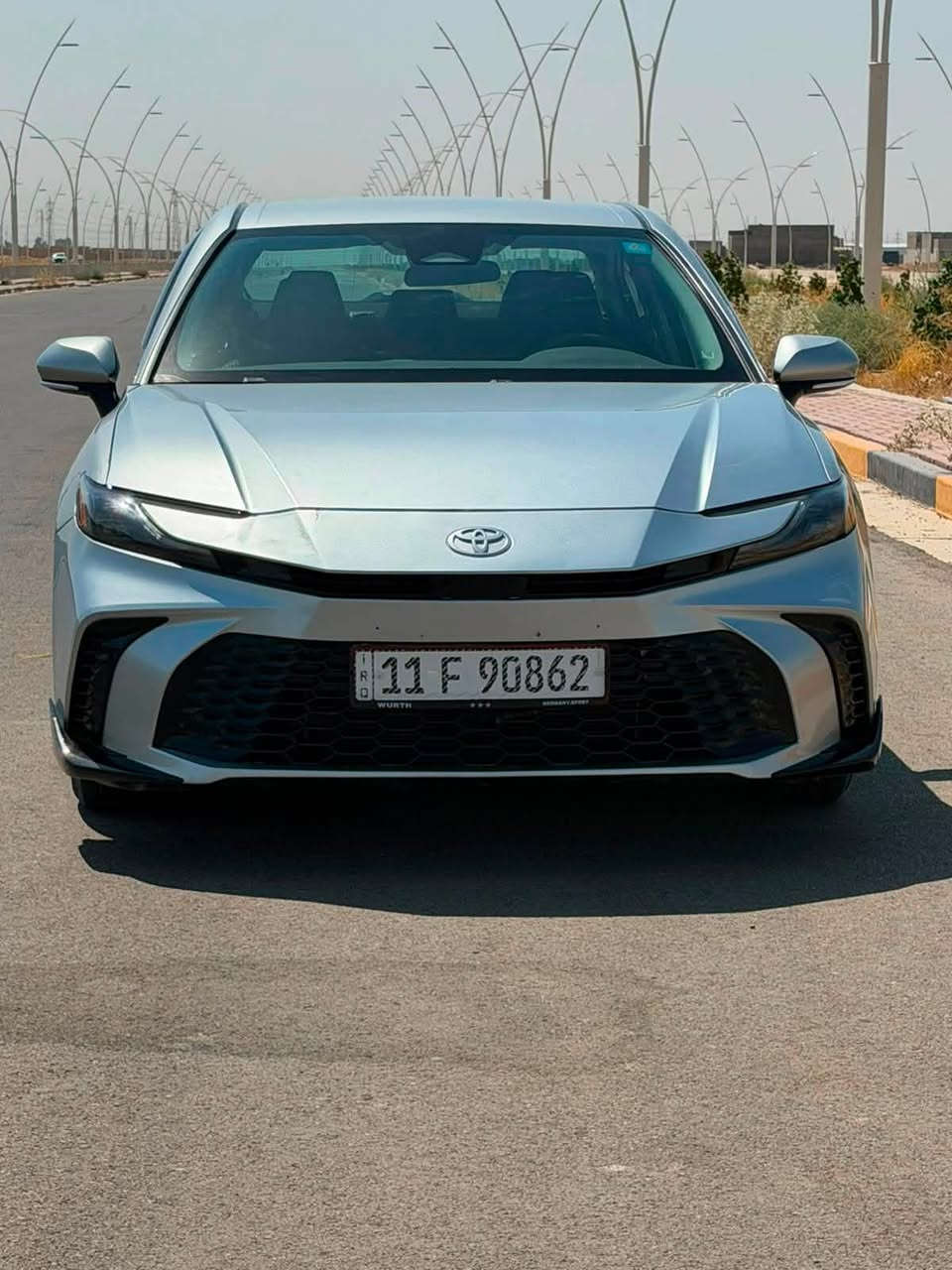 كامري 2025 LE السيارا جديده بمعنى الكلمه
ماشيه 31 mil الضرر بنيد فقط صبغ 
موصفات 
كار بلي 
رادار جانبي 
نقطه عمياء 
كووز سرعه 
قياده اليه 
رقم بغداد 
بسمي سنوي تحويل 
السعر خاص مكان السيارا سامراء 
***********
***********

