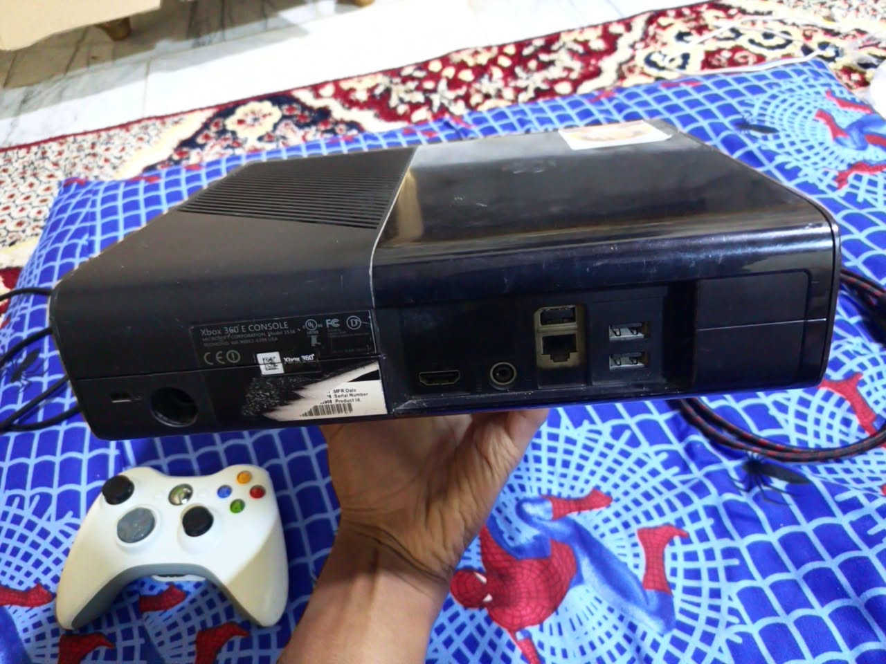 العنوان: اكس بوكس 360 سوبر سلم (Xbox 360 Super Slim) نظيف جداً للبيعالوصف:السلام عليكم، جهاز اكس بوكس 360 سوبر سلم للبيع مع كامل ملحقاته:الجهاز: سوبر سلم الأصلي (نظيف وشغال بشرط الفحص)اليدة: يده وايرليس (بلوتوث) لون أبيض بحالة ممتازةالملحقات: محولة الطاقة الأصلية + كيبل HD الأصليالذاكرة: [ا250]الألعاب: [نضام ارورا بي 80 لعبه ومن ضمنها GTA5 وهيلو وبيس ]السعر: [130]المكان: [چباسي ]متوفر فحص وتجربة عند الاستلام، للتواصل يرجى مراسلة الخاص.


**إذا كنت صاحب هذا الإعلان وتريد حذفه لأي سبب، رجاءا أرسل رسالة إلى الدعم الفني**
