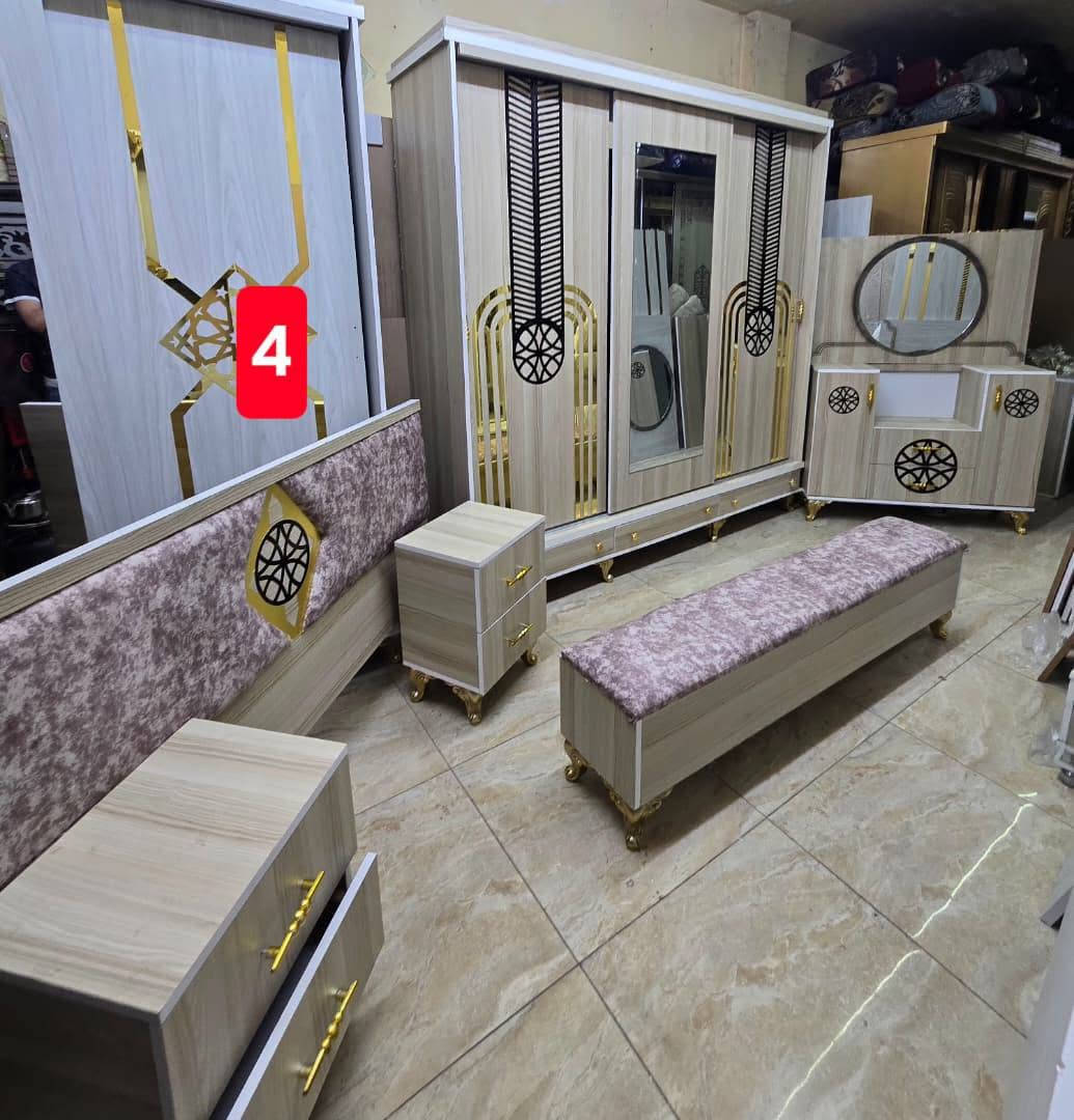 💥العروض الحقيقية بتلاقيها عنا بس👍
🛏️ غرفة نوم  جرار خشب لمايكا 18مم + فرشة هدية0968277037
💰6 مليون و500 ألف فقط!
🎨 تصميم عصري وأنيق يشمل:
✨ سرير مجوز صندوق 160×200
✨ خزانة 3 أبواب جرار 220×217 [مقطعة رفوف من الداخل مع تعاليق للملابس ] مع 3دروج للخزانة
✨ مكتب مع مرآة + 4 أدراج + تابورية
✨ كمدينتين + شازلونة للسرير
🚛 توصيل وتركيب سريع حتى باب بيتك!
📲 احجز الآن قبل نفاد الكمية واستمتع بغرفة أحلامك!


**إذا كنت صاحب هذا الإعلان وتريد حذفه لأي سبب، رجاءا أرسل رسالة إلى الدعم الفني**