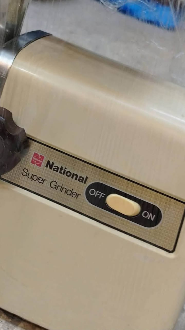 ناشنال اليابانيةياباني الأصلي الستيل الثقيل مثرامه للبيع 125 وبيها مجال


**إذا كنت صاحب هذا الإعلان وتريد حذفه لأي سبب، رجاءا أرسل رسالة إلى الدعم الفني**