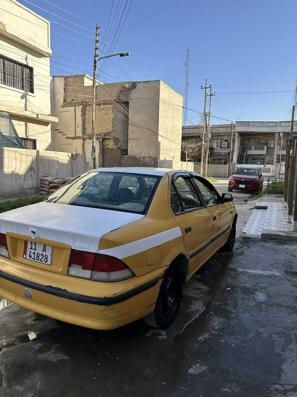 السلام عليكم
للبيع سمند موديل 2011 رقم بغداد نكليزي بسمي مصفره هيئه وغرمات تحويل ثاني يوم كير محرك خير من الله صدر نضيف كلش دخله نضيف خارجه مثل ما موضح بل صور. كهربائيات كله شغاله / السعر ( ٢٧ ) وبيه مجال للشراي العنوان / بغداد / حي الجامعه / الاتصال ع الرقم ( *********** ) (*********** ) بي واتساب
